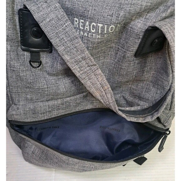 Kenneth Cole Reaction Paddy Shack 15″ Laptop‑Tablet Backpack Bookbag – Gray - Picture 8 of 11